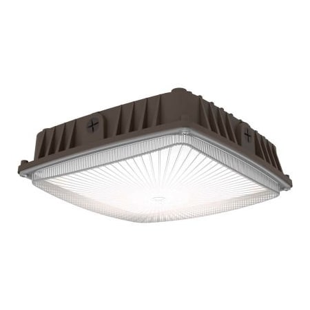 Hubbell Lighting Hubbell Outdoor Sling LED Canopy Light, 5000L, 39W, 4000K, 120-277V, Dark Bronze SGC-F-40-4K
